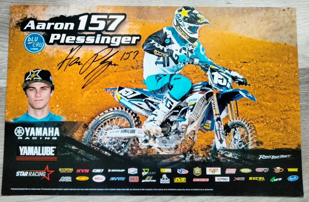 Aaron Plessinger, Supercross, Motocross, Signed, Autographed, 11x17 Poster, COA Will Be Included. Aaron Plessinger, Supercross, Motocross, Signed, Autographed, 11x17 Poster, COA Will Be Included.