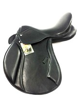 Freeny New Softy Padded Leather English All Purpose Horse Saddle