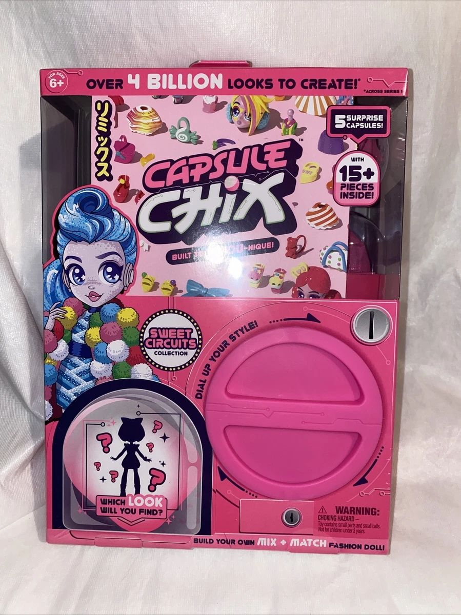CAPSULE CHIX Sweet Circuits Collection 4.5 inch Doll with Capsule