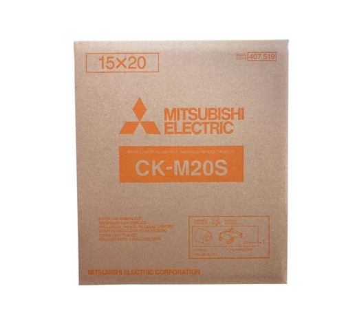 Mitsubishi Electric CK-M20S Carta + Ribbon per 375 Stampe 15x20 o 750 10x15