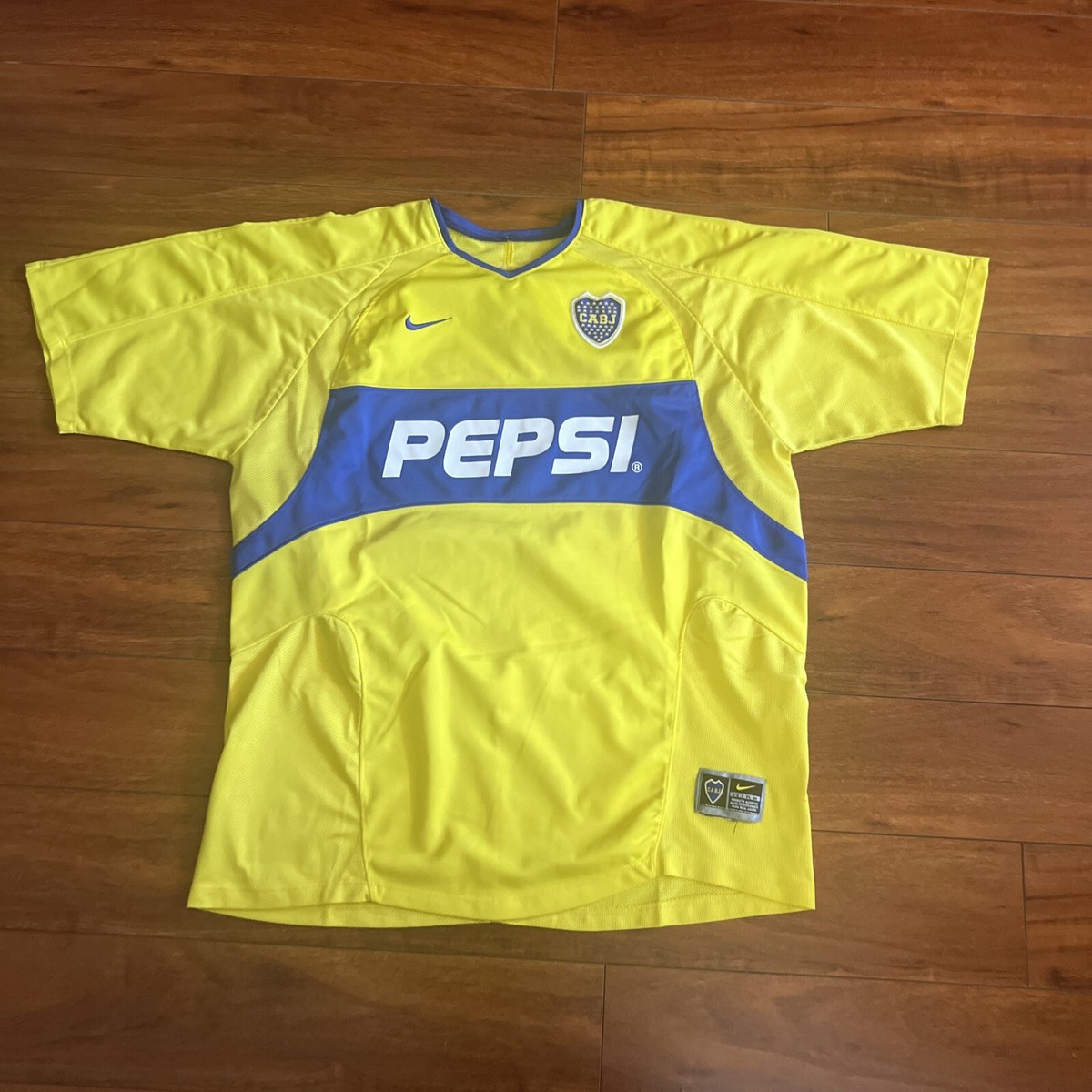 Nike Boca Juniors 2003/04 Away CABJ Jersey Argentina Men XL