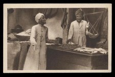 old post card ERITREA Yemen merchants