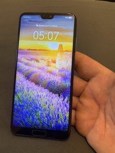 Huawei P20 schwarz entsperrt Dual SIM 128GB 5,8" 4G Android Smartphone defekt