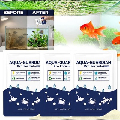 Aqua-Guardian Pro Formula,Aquatic Care Powder For Aquarium Water Care Support