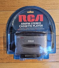 RCA Portable Stereo Cassette Tape Player AMFM Radio Bass Boost RP-1820 BRAND NEW