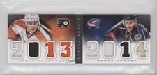 2013-14 Panini Playbook Double Rookie Classbook Boone Jenner Scott Laughton 0i1q