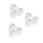  3 PCS Bathroom Accessories Toilet Brush Head Replacement Bowl Heads