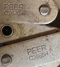 C2080H ANSI #2080 Roller Chain 10 Foot 2.00" Pitch
