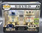 Funko Pop! Star Wars R2-D2 & R5-D4 2 Pack SWC Galactic Convention Exclusive 2023