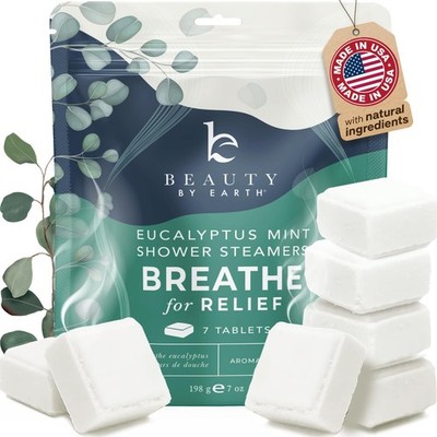 USA Made Shower Steamers Natural Aromatherapy Eucalyptus Relaxing Bath Gift Set