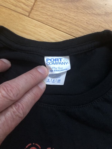 Womens My Boyfriend is 21 Black T Shirts Size Small Excellent Condition - Picture 5 of 6