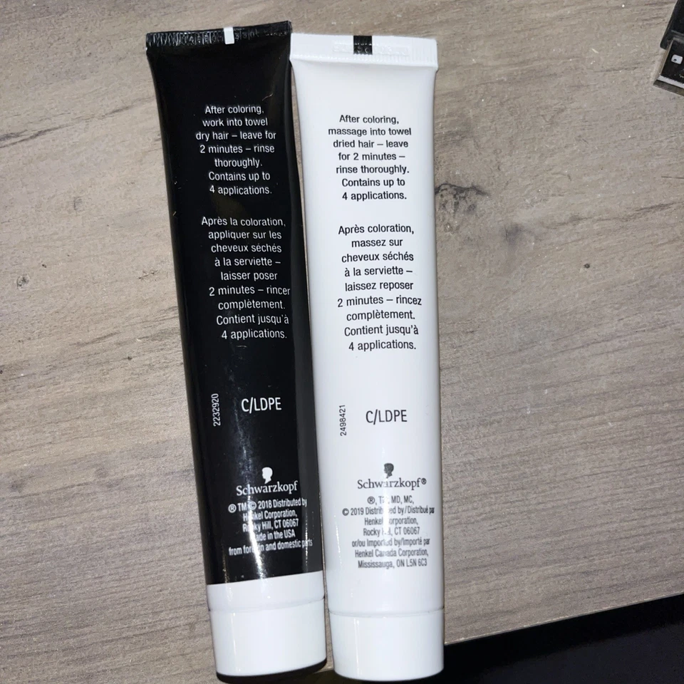 Schwarzkopf Tratamiento Acondicionador, Simplemente Color Lote De 2 1.7 OZ Foto 2 de 2