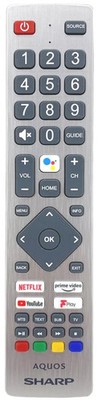 Original Sharp Aquos Voice TV Fernbedienung für 24BI2KA 24B12KA 32FH4KA 32FH6KA