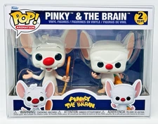 Funko Pop! Pinky & The Brain 2-Pack with Protector - New