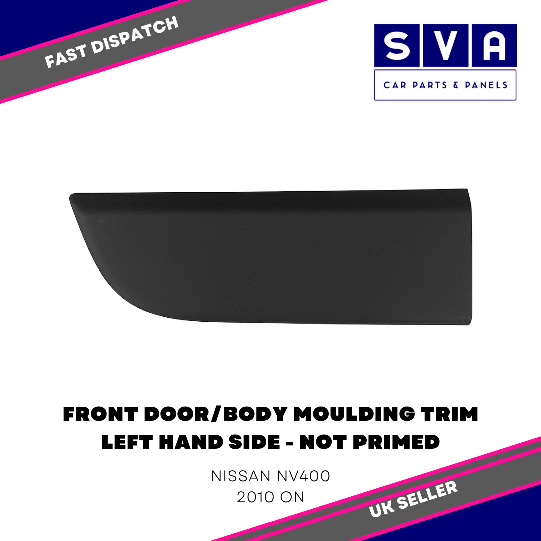 For Nissan Nv400 2010> Front Door/Body Moulding Trim Not Primed 808210166R Left