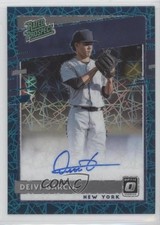 2020 Panini Donruss Optic Teal Velocity Prizm 1/30 Deivi Garcia #RPS-DG Auto 1b8