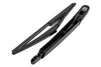 Newparts Wischerarm + Heckscheibenwischer FüR Renault Clio II 1998-2006 Schwarz