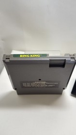 NES Game: RING KING- GAME AND SLEEVE ONLY- Good Condition!