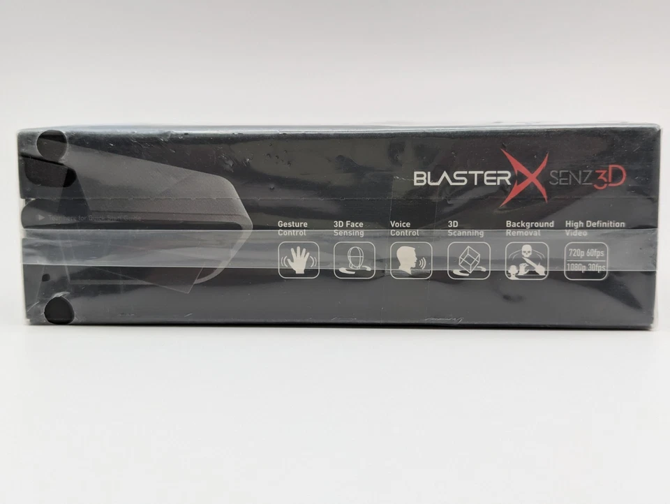 New Sealed Creative BlasterX Senz3D 3D Webcam Intel RealSense 1080p - Image 2 of 4