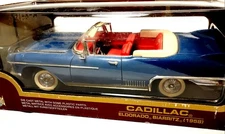 ROAD LEGENDS BLUE 1958 CADILLAC ELDORADO BIARRITZ DIECAST 1:18 NIB 