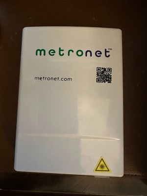 Metronet - 2 PORT Fiber Optic Wall Outlet Terminal Box - White