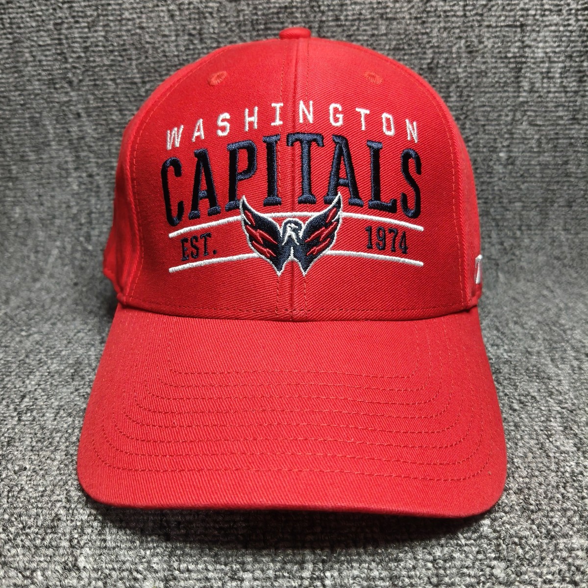 '47 Brand Washington Capitals NHL Red Buckle Strapback Cap Hat
