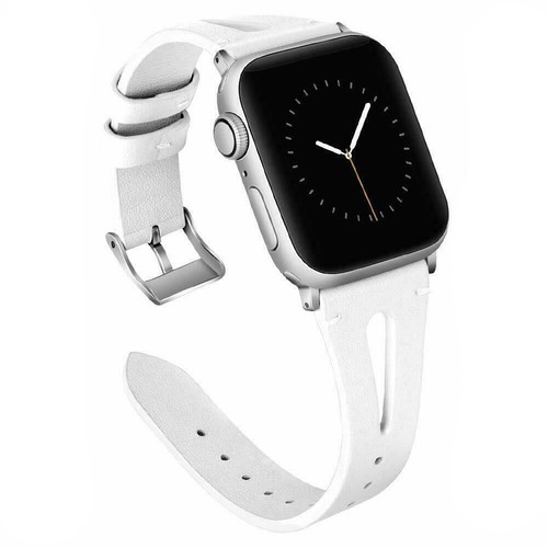 Band Strap Replacement Leather Slim For Apple Watch Series Ultra 2 9-1 SE - Picture 18 of 22