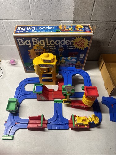 BIG BIG LOADER 1994 Tomy Motorized Construction 5003 Play Set *Complete* Working