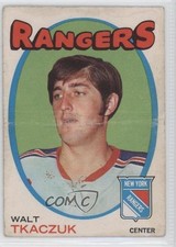1971-72 O-Pee-Chee Walt Tkaczuk #75 0b8