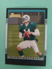 JOSH HEUPEL 2001 Bowman Football #163 Rookie Card RC NFL Miami Dolphins Mint. rookie card picture