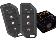Avital 5108L Remote Start Security System 1 Way Keyless Entry 1/4 Mile Range