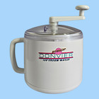 Donvier Premier Ice Cream Maker Hand Crank White 1-Quart Capacity