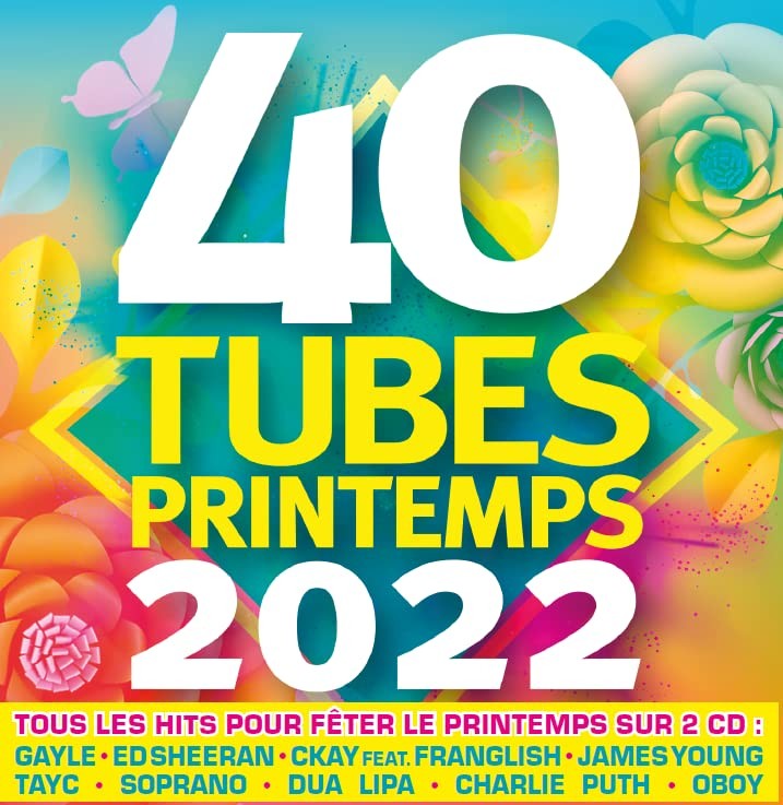 Различные 40 тюбиков Printemps 2022 (CD) (ИМПОРТ ИЗ Великобритании)