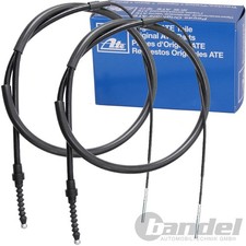 2x ATE SEILZUG, FESTSTELLBREMSE HINTERACHSE für VW CORRADO GOLF II III VENTO