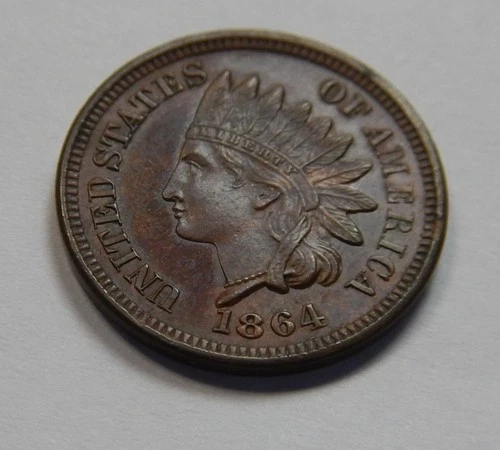 1864 Indian Head Cent Bronze Uncirculated 🔥🔥🔥