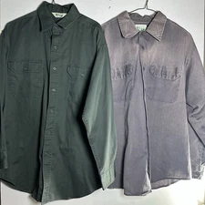 Vintage Key Imperial Work Shirts Long Sleeved Large