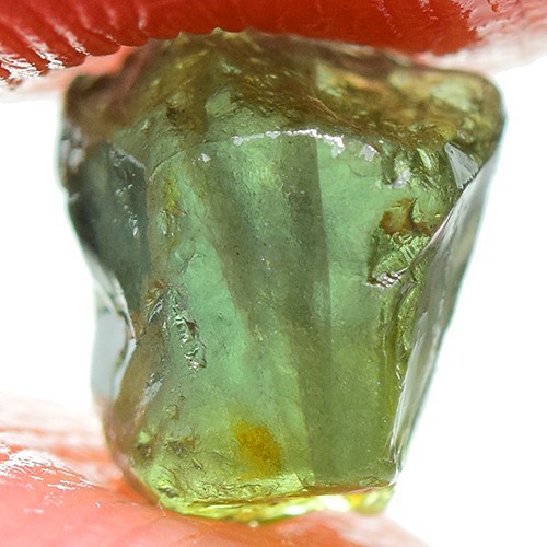 ZAFFIRO GREZZO NON RISCALDATO 2,35 ct NATURALE 100% VERDE NON RISCALDATO