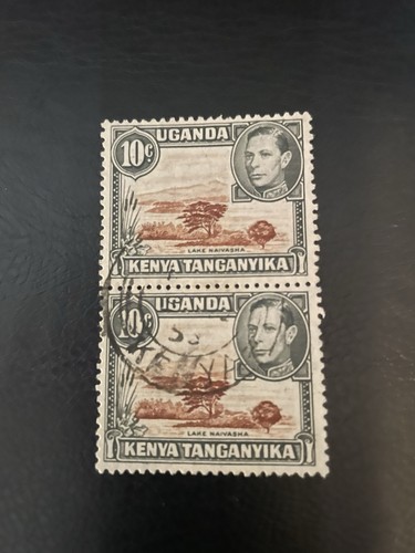 Stamps. Uganda, Kenya, Tanganyika Used 10c Stamp. - 第 1/2 張圖片