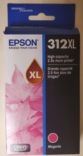 Original Epson 312XL High Capacity Magenta Ink Cartridge. T312XL320-S
