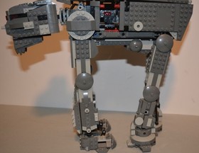 Lego Star Wars First Order Heavy Assault Walker 75189 95% Complete, 3 minifigs