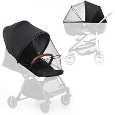 2-in-1 Stroller Sun Shade and Mosquito Net Cover - Universal Breathable Baby ...