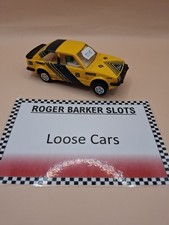 Scalextric C394 Ford Escort XR3i Ferodo Yellow #5 Loose 1/32 Slot Car Racing