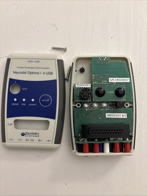 Optima+ 4 USB Neurobit Systems  BioEra And BioExplorer Compatible HEG for PARTS