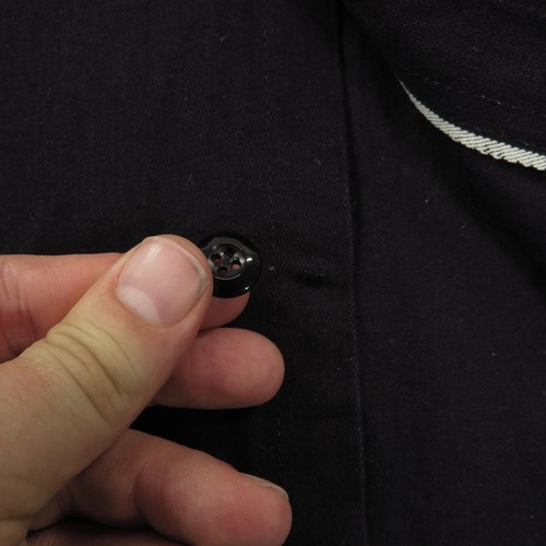 Rogue Territory Shirt Mens XL Black Selvedge Denim Utility Work Button Up Fades - Picture 3 of 23