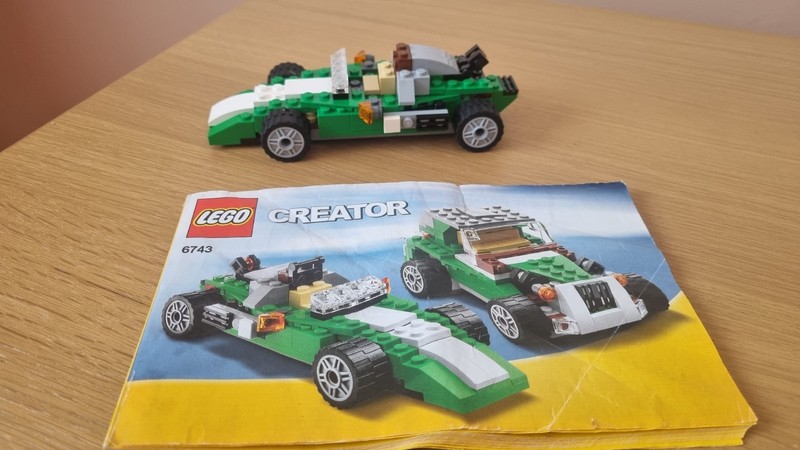 Lego Creator 3 In 1 Street Speedet Set 6743