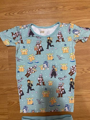 Little Sleepies Star Wars Grogu & Friends Pajamas 12-14 - Picture 2 of 7