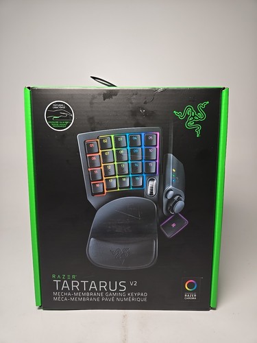 Razer Tartarus V2 Mecha Membran Gaming Tastatur 32 programmierbare Tasten RGB - Bild 1 von 3