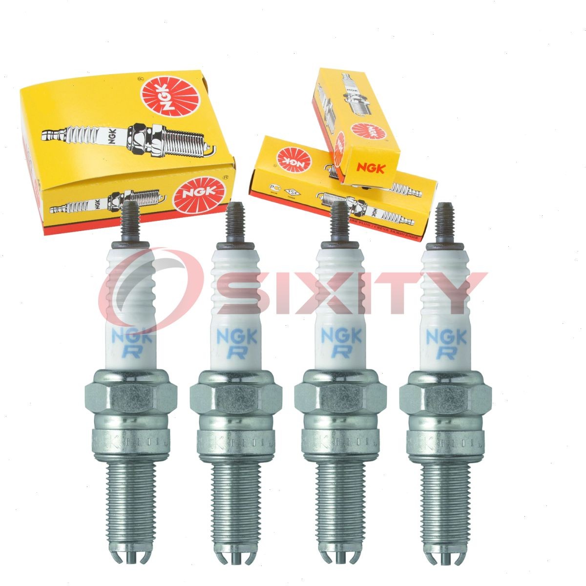 4 pc NGK 1493 CR9EK BLYB Standard Spark Plugs for U27ETR RG92DC G57C E3.38 vj