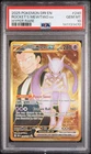 2025 POKEMON DRI EN-DESTINED RIVALS HYPER RARE TEAM ROCKET'S MEWTWO EX PSA 10