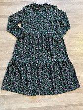 ASOS DESIGN Womens Floral Maxi Dress Boho Prairie Tiered CottageCore US Size 12